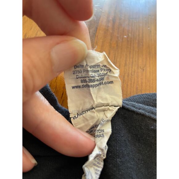 Delta Pro Weight Grey Goo T Shirt, 100% Pre-Shrunk Cotton, Size XL - Picture 8 of 10